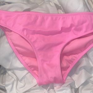 Pink bikini bottoms